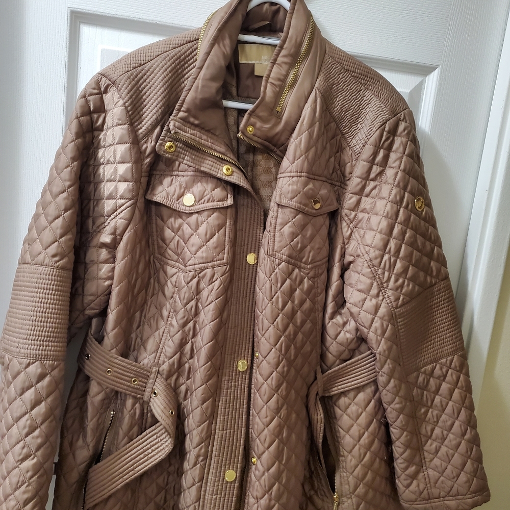 Michael Kors quiltted winter coat